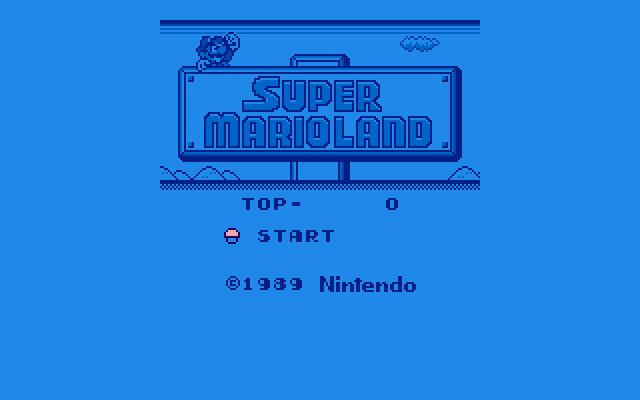 Super Mario Land [Falcon030] atari screenshot